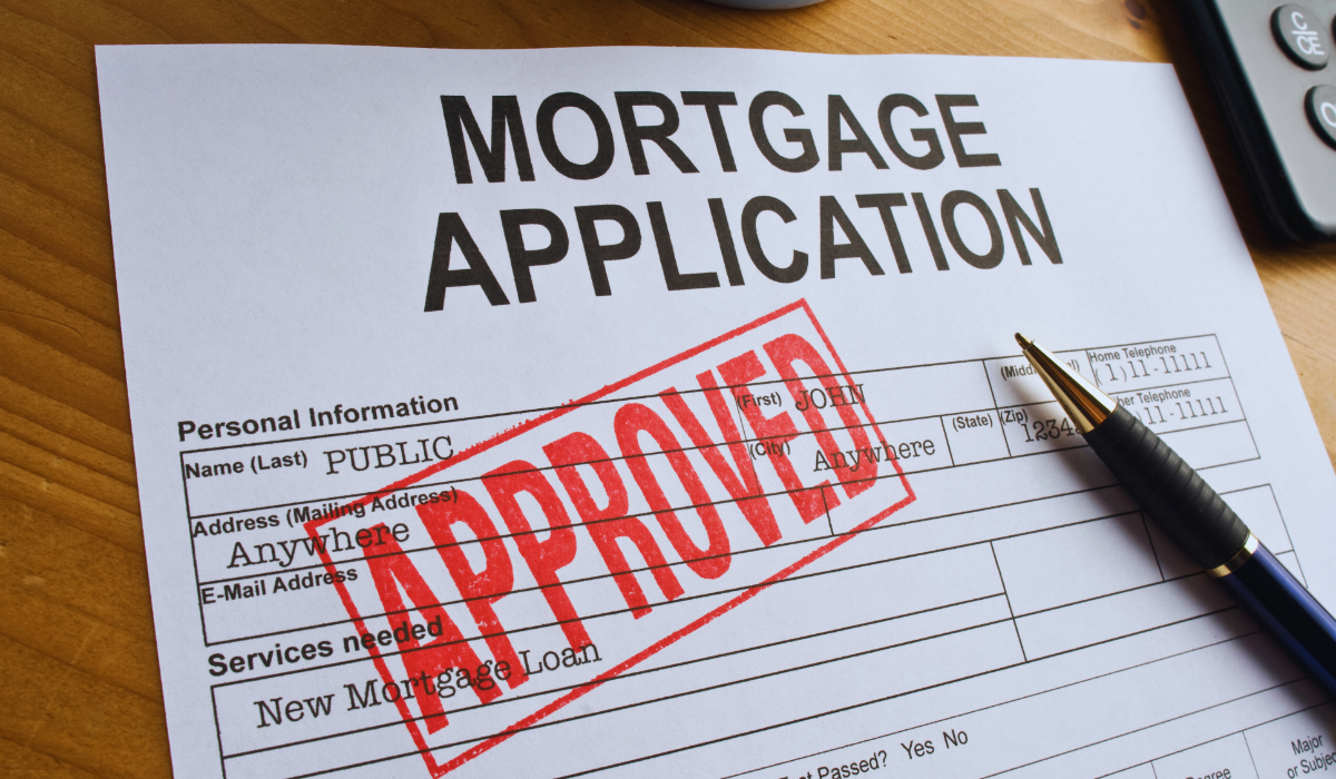 A Picture of an approved mortgage application