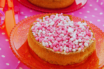 Dutch beschuit met muisjes cake